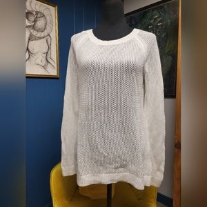 Talbots Open Knit Light Sweater Size M